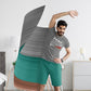 Man wearing a gray &