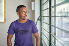 MENS PURPLE ROUNDNECK T-SHIRT