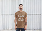 MENS CHOCOLATE BROWN ROUNDNECK T-SHIRT