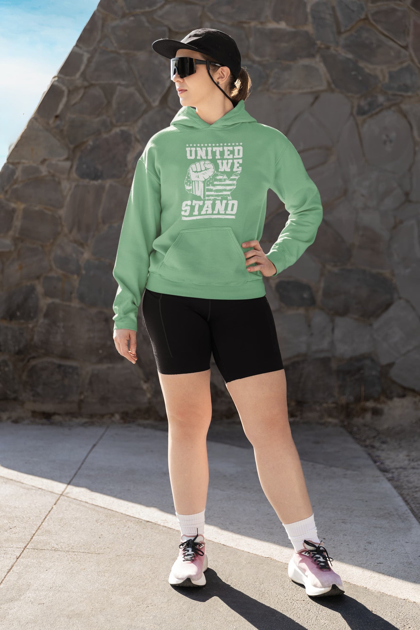 Men's Mint Green Hoodies
