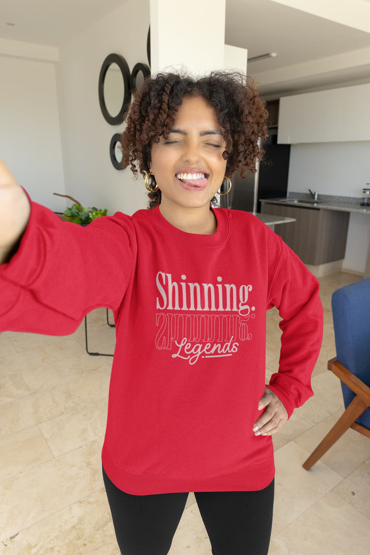 UNISEX RED SWEATSHIRT
