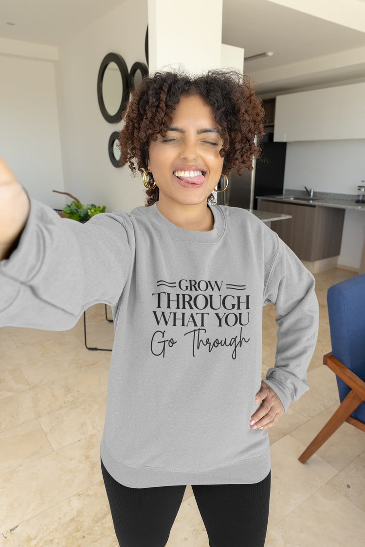 UNISEX MELANGE GREY SWEATSHIRTS