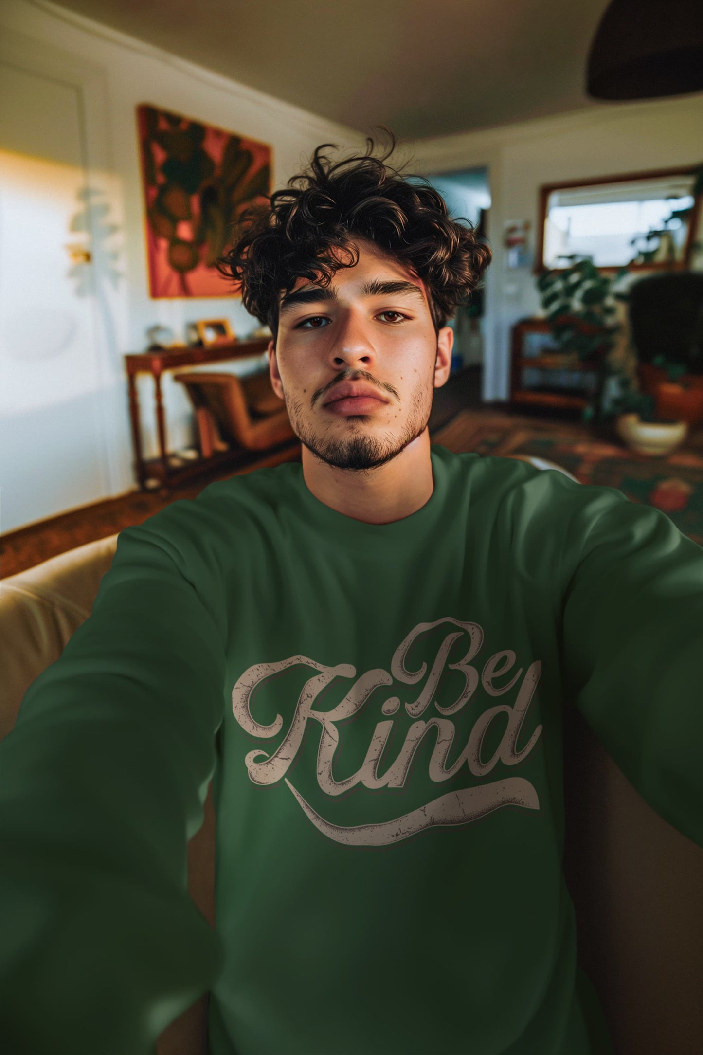 Men’s Olive Green Sweatshirts