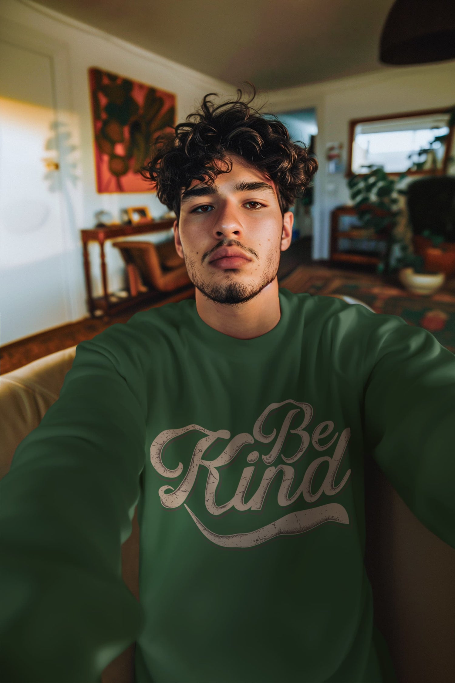 Men’s Olive Green Sweatshirts