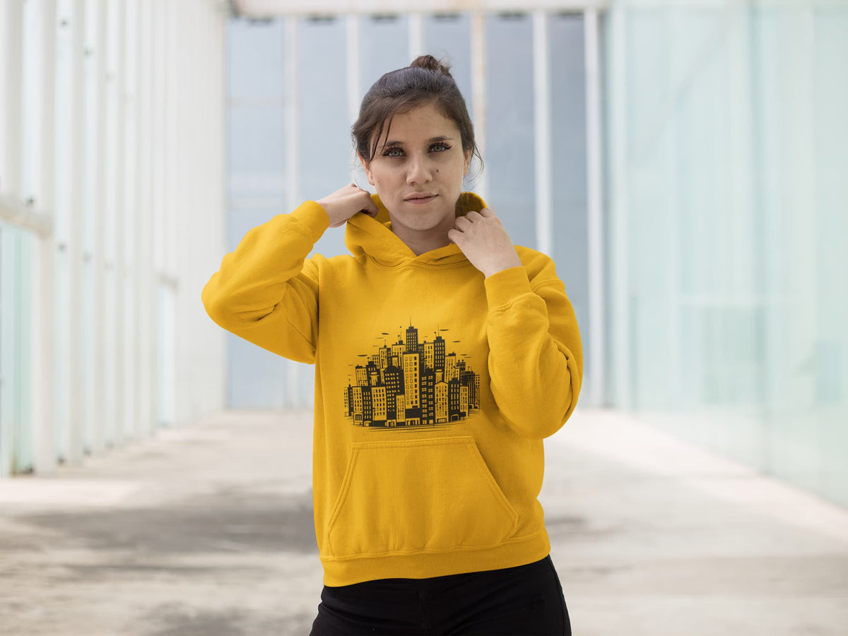 Men's Golden Yellow Hoodies