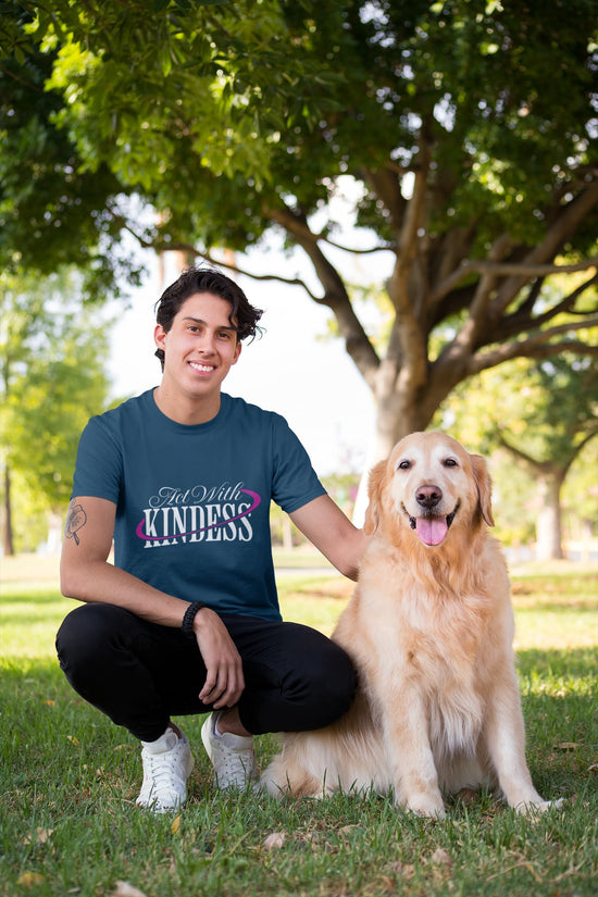 MENS NAVY BLUE ROUNDNECK T-SHIRT