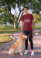 MENS MAROON ROUNDNECK T-SHIRT