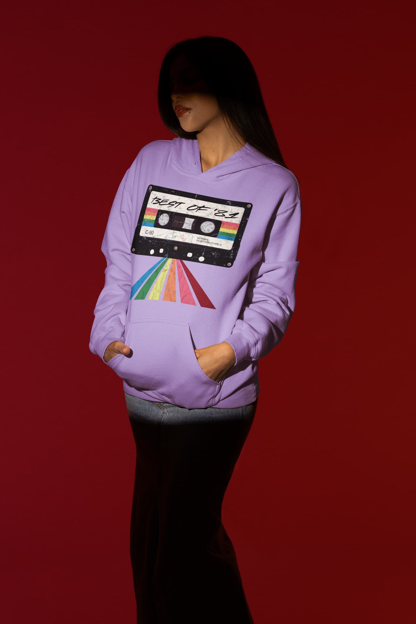 Men's Iris Lavender Hoodies
