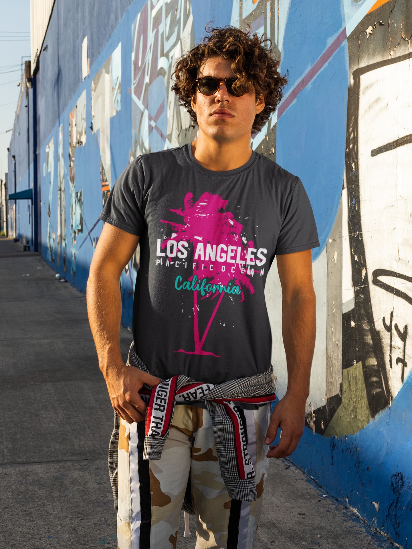 Men's Black Round Neck T-shirts