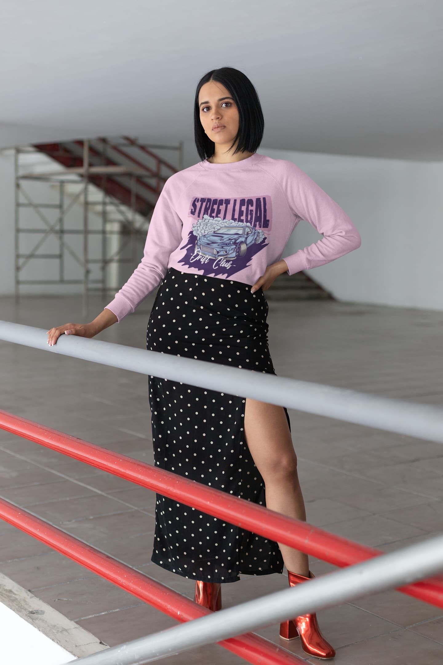 Men's Light Pink Sweatshirts