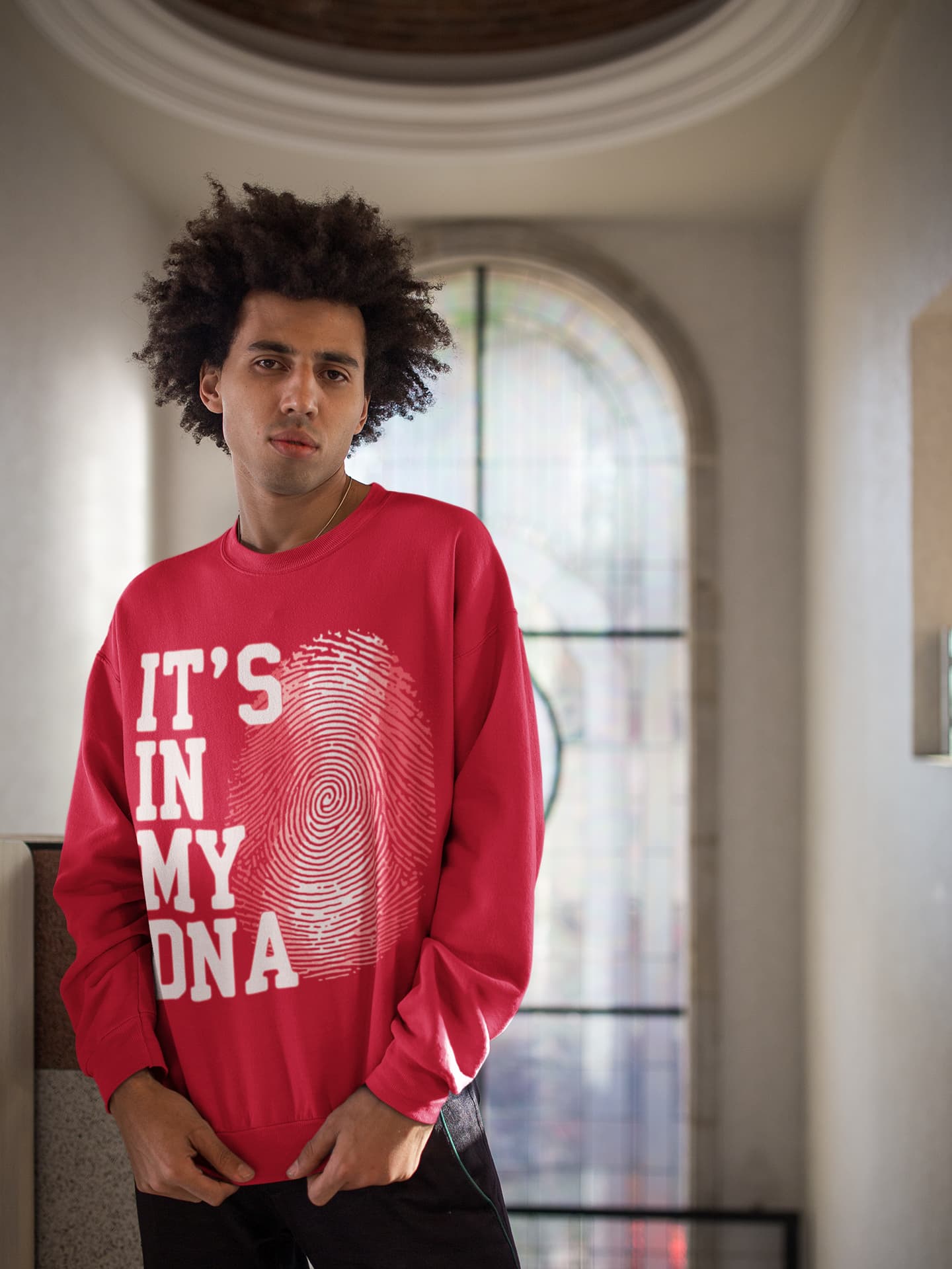 Men's Red Sweatshirts