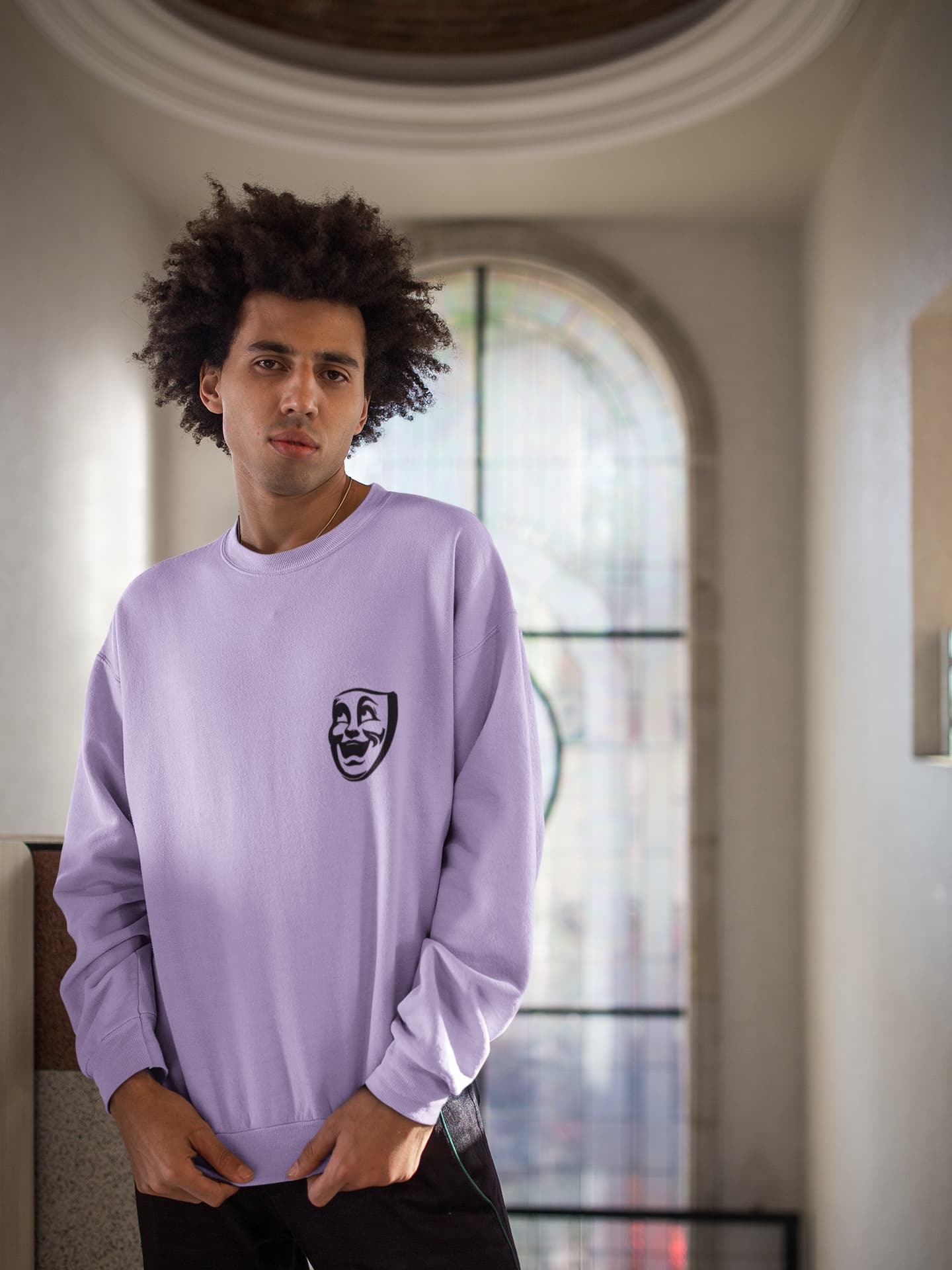 Men's Iris Lavender Sweatshirts