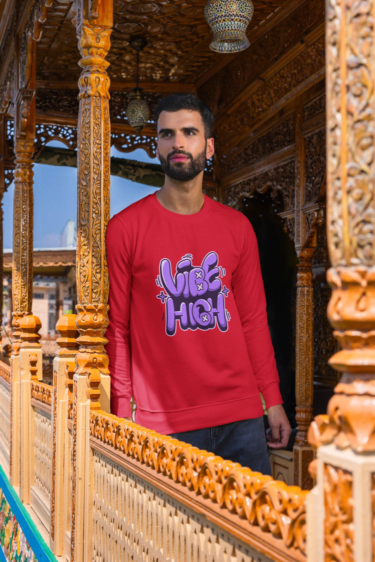 MENS RED SWEATSHIRTS