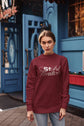 UNISEX MAROON SWEATSHIRT