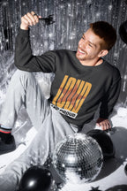 MENS BLACK SWEATSHIRT