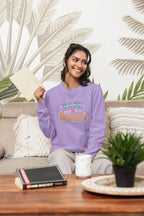 UNISEX IRIS LAVENDER SWEATSHIRT