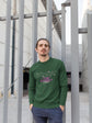 UNISEX OLIVE GREEN SWEATSHIRT