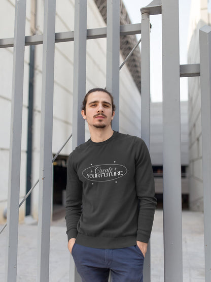 MENS BLACK SWEATSHIRT