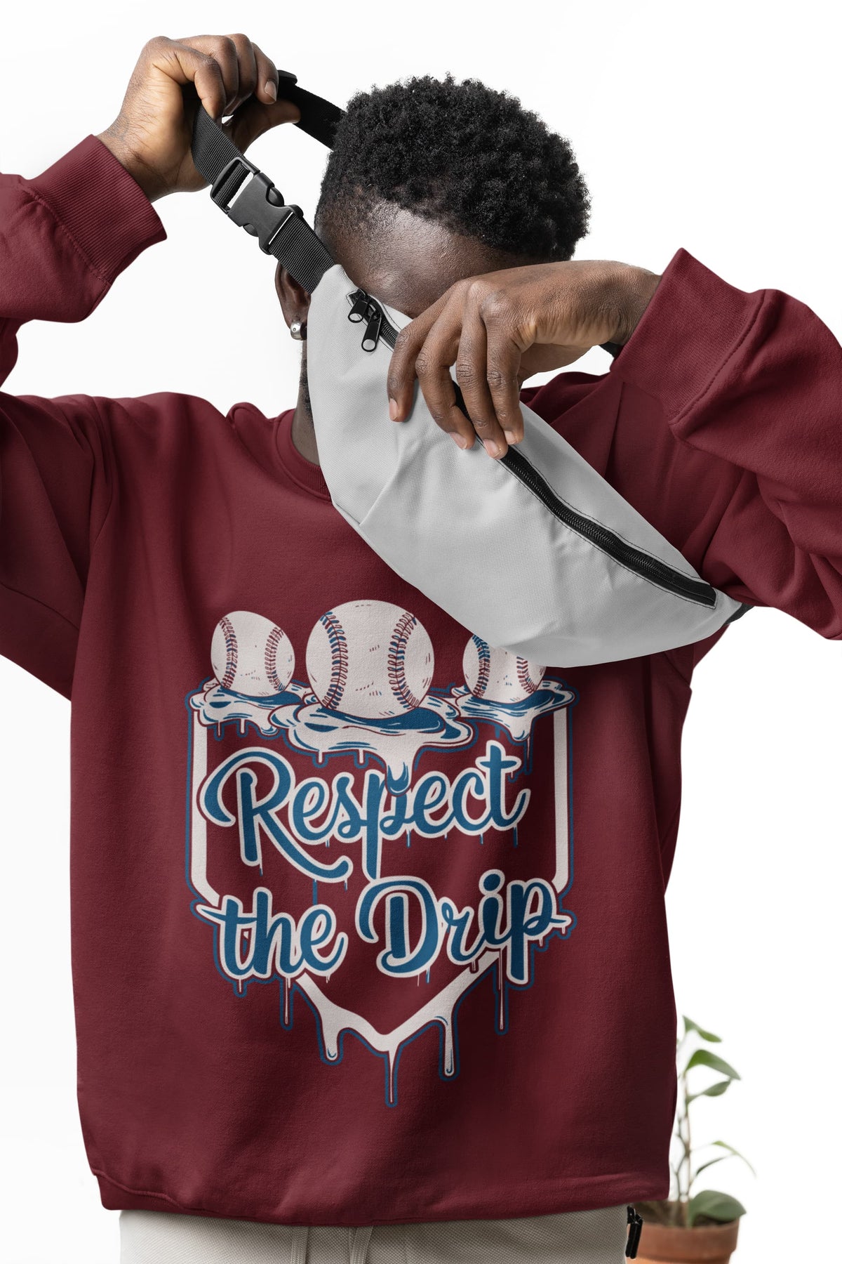 Men's Maroon Sweatshirts