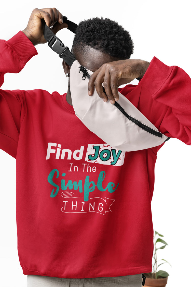 UNISEX RED SWEATSHIRT 