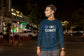 UNISEX NAVY BLUE SWEATSHIRT