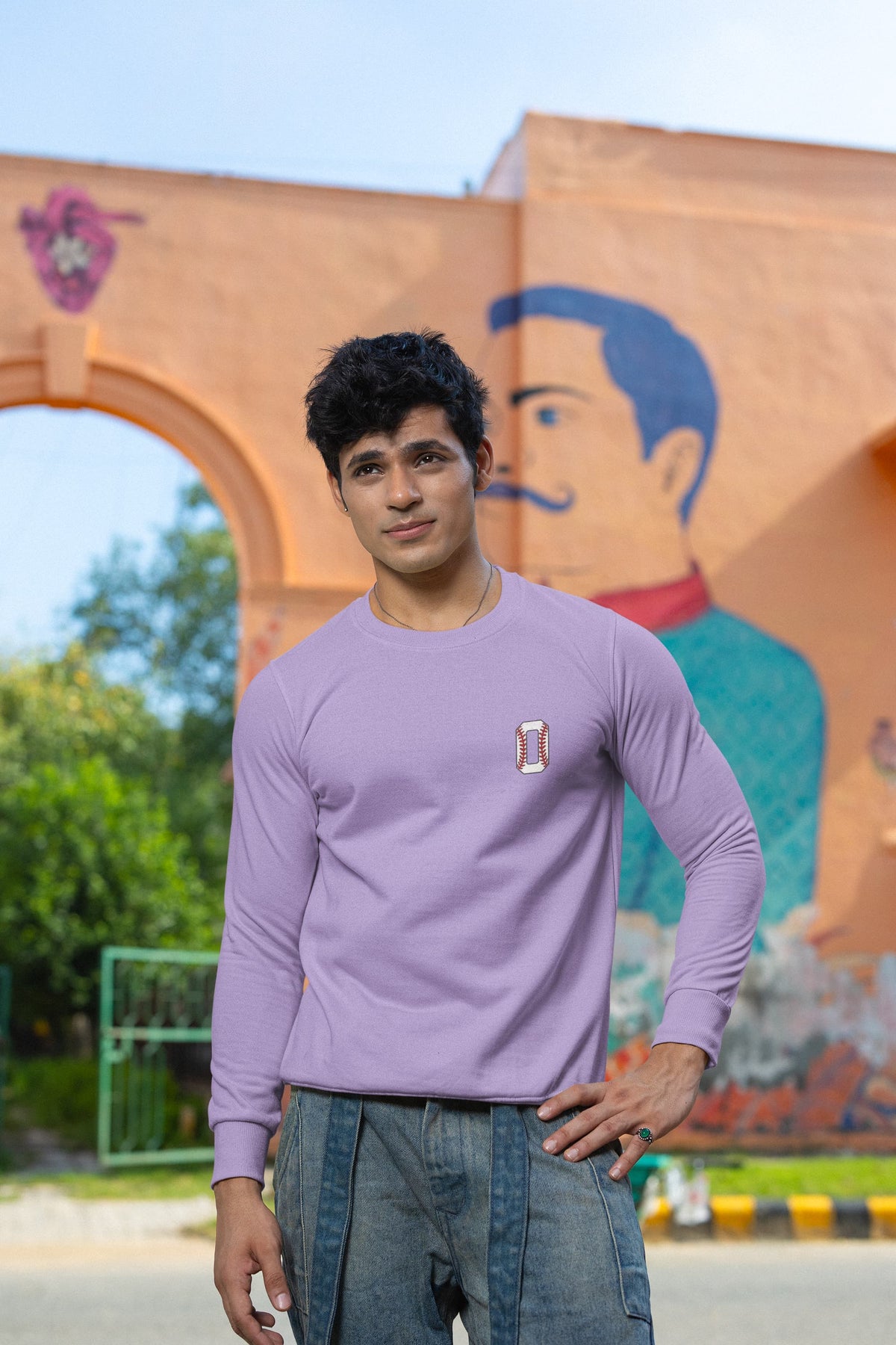 MENS IRIS LAVENDER SWEATSHIRTS