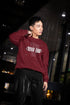 UNISEX MAROON SWEATSHIRT