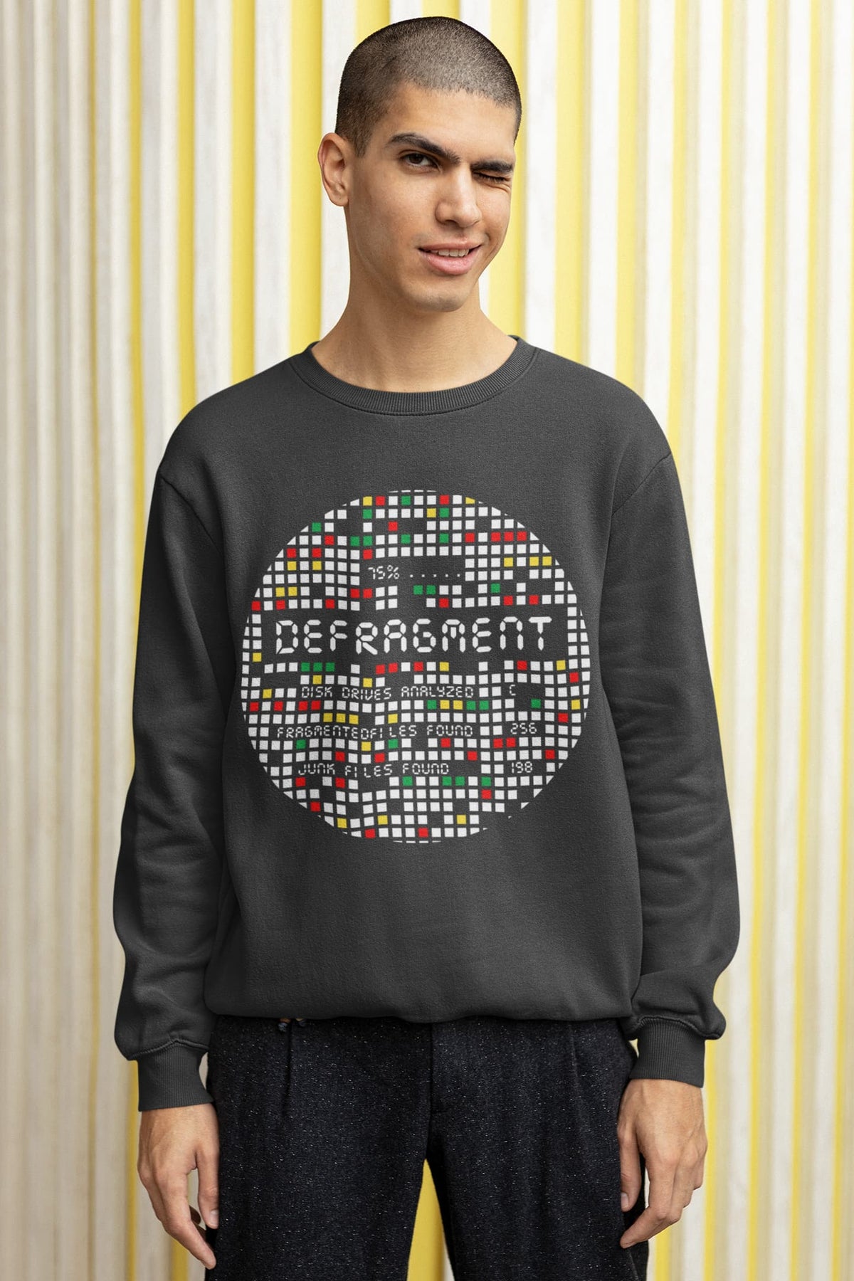 Men's Black Sweatshirts