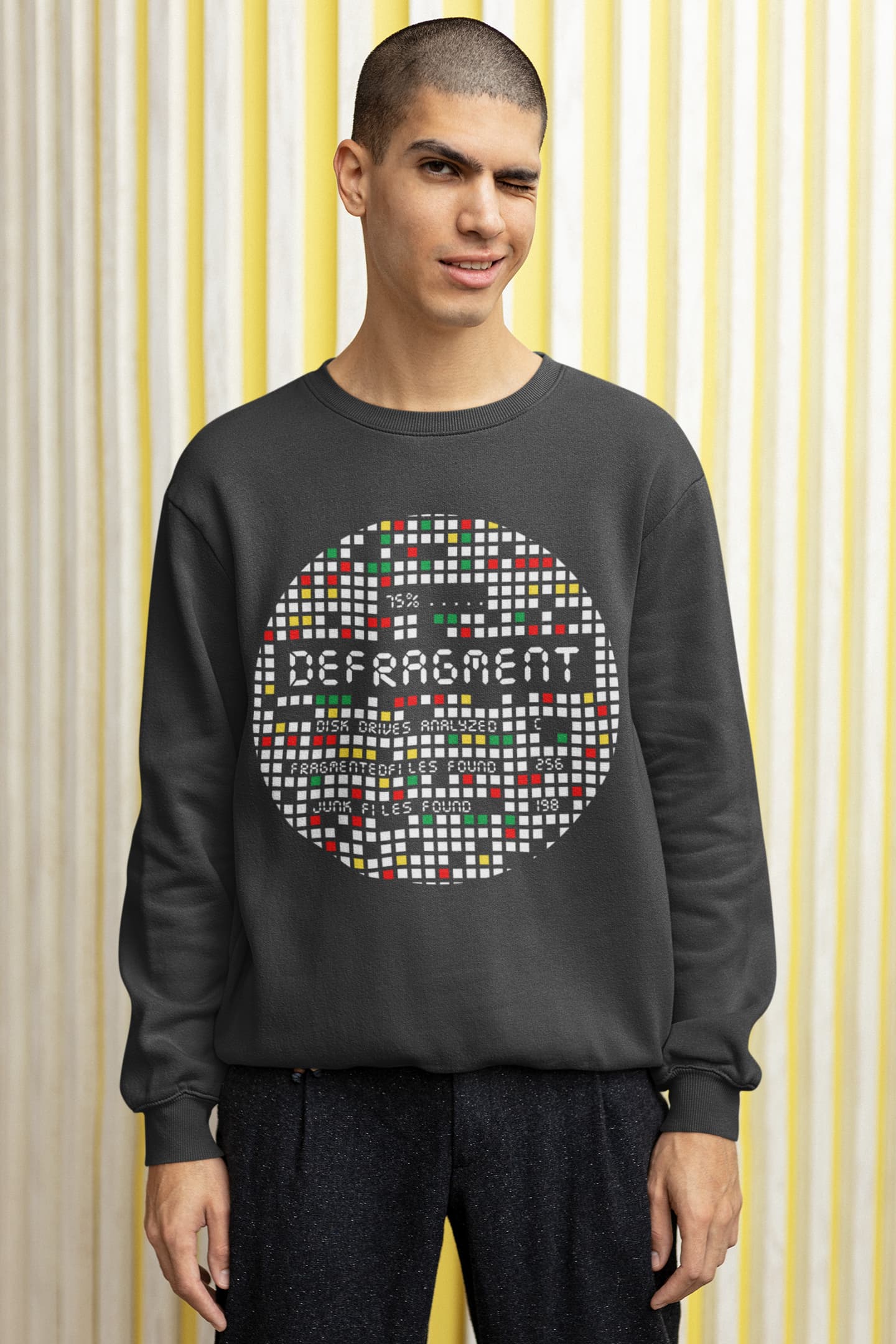 Men's Black Sweatshirts