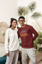 UNISEX MAROON SWEATSHIRT