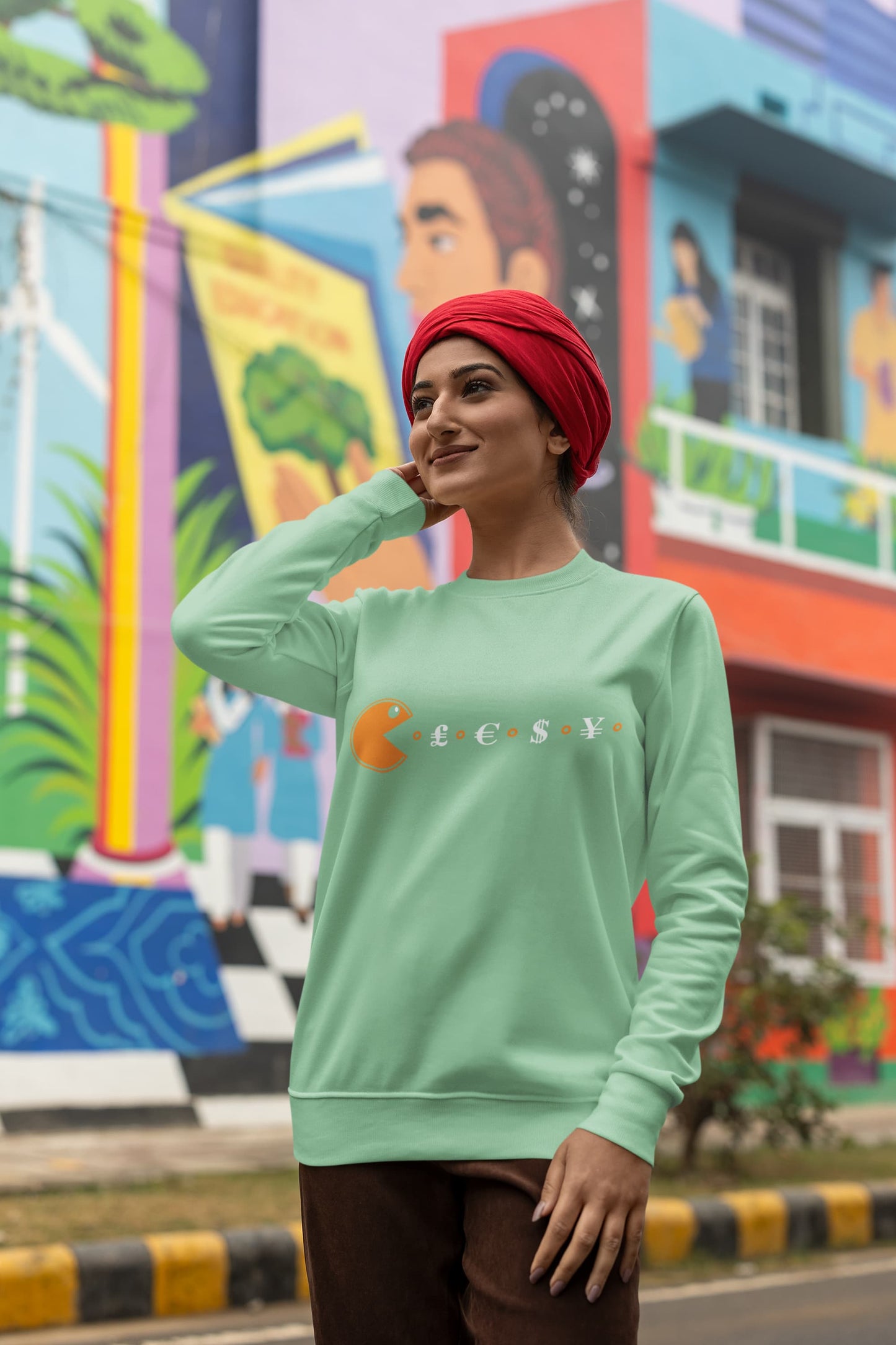 Men's Mint Green Sweatshirts