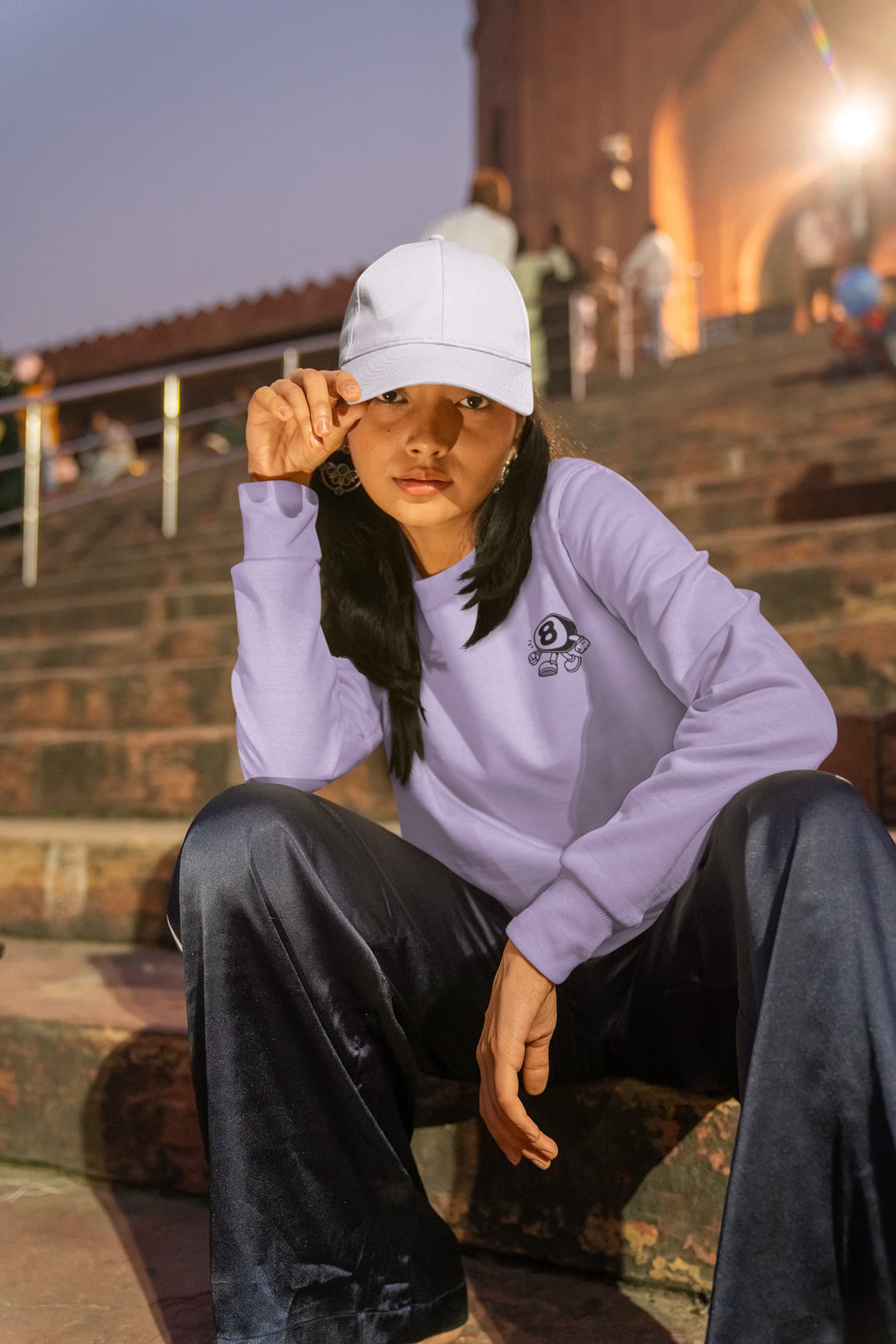 Women's Iris Lavender Sweatshirts