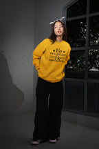 UNISEX GOLDEN YELLOW SWEATSHIRT