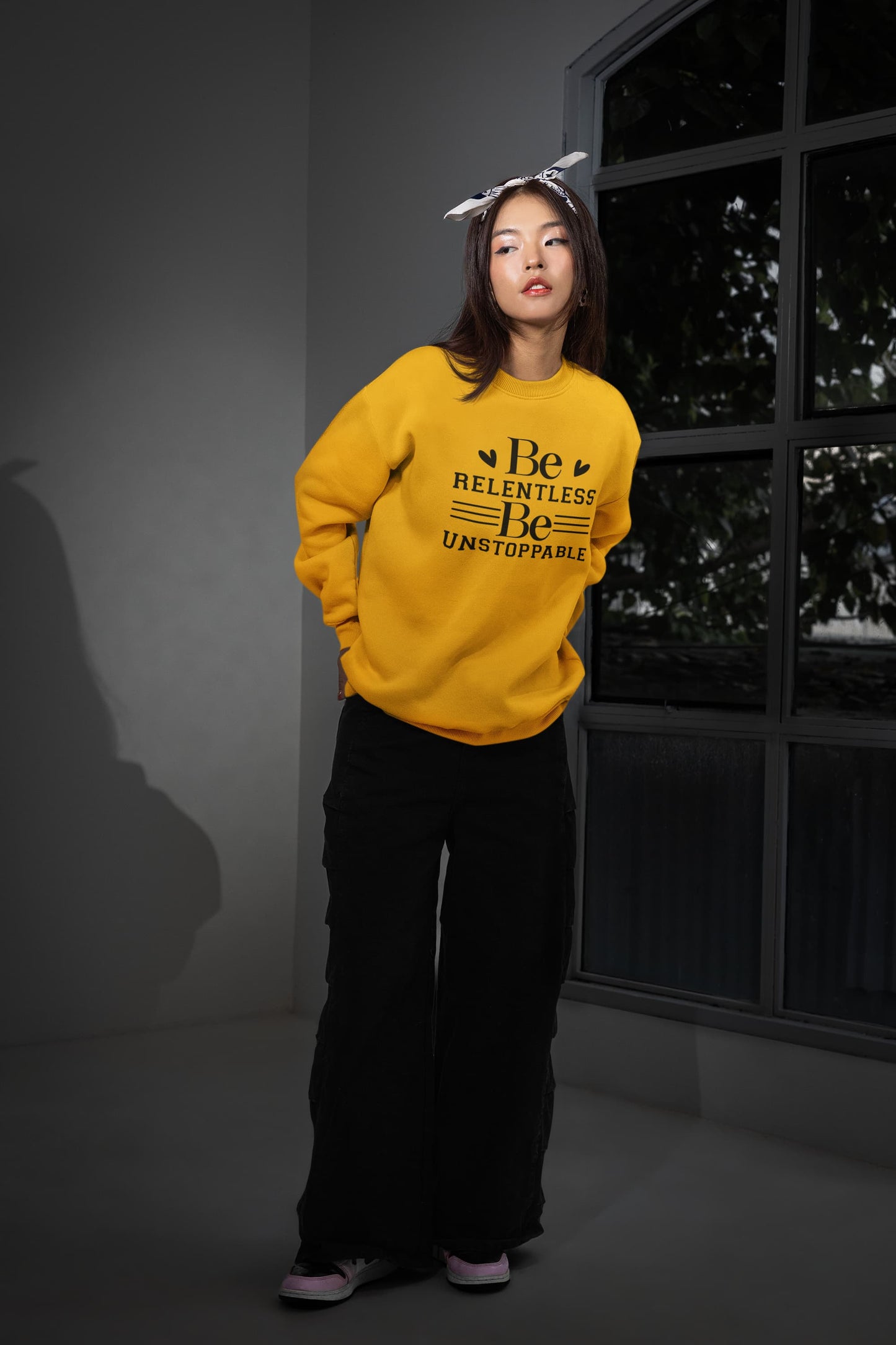 UNISEX GOLDEN YELLOW SWEATSHIRT
