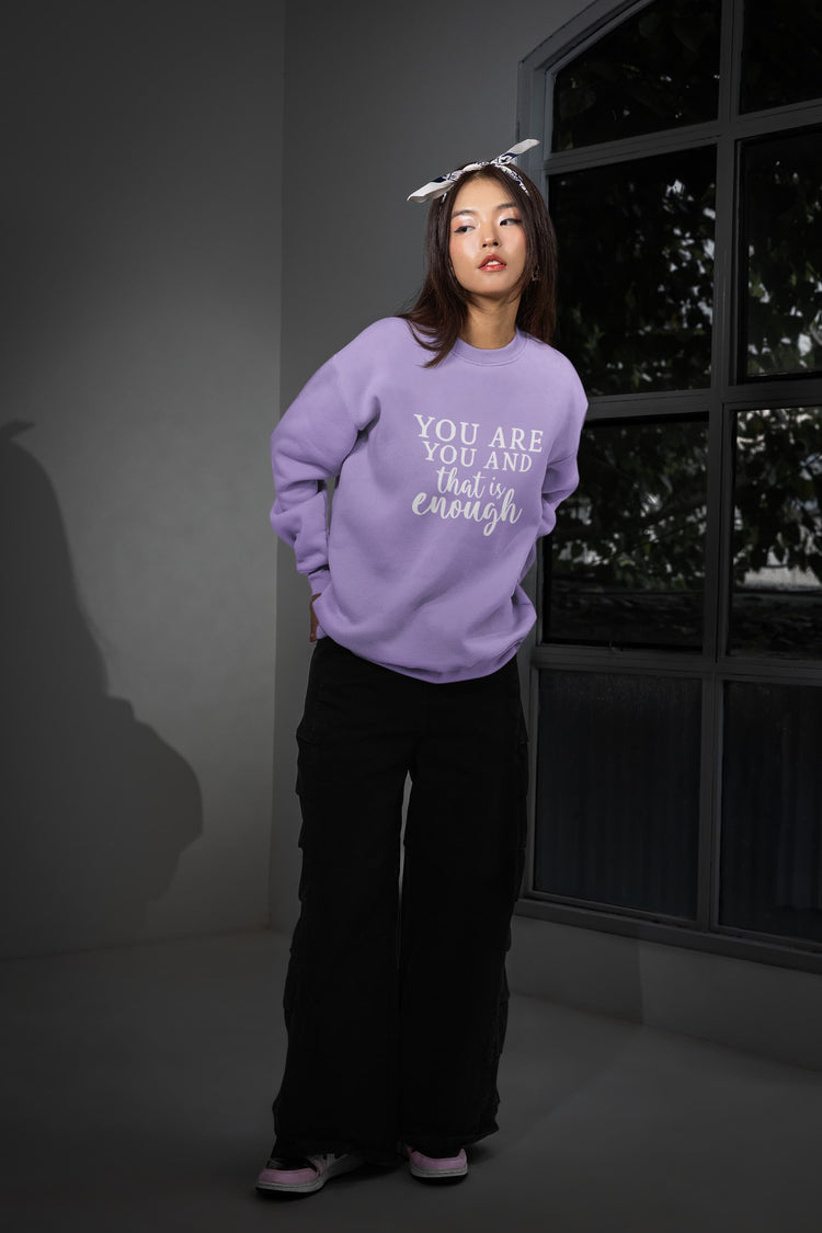 UNISEX IRIS LAVENDER SWEATSHIRT