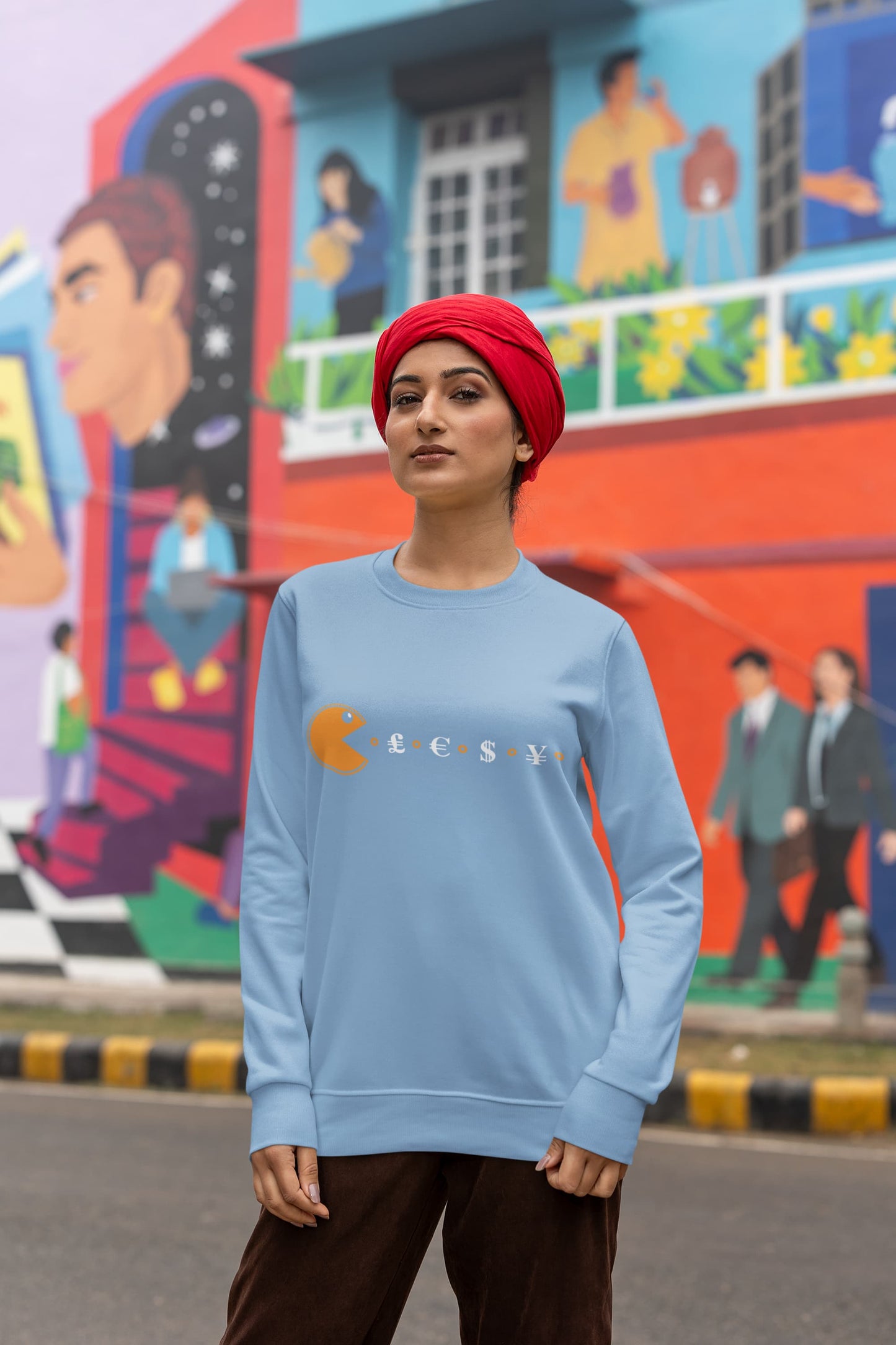 Men's Baby Blue Sweatshirts