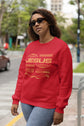UNISEX RED SWEATSHIRT