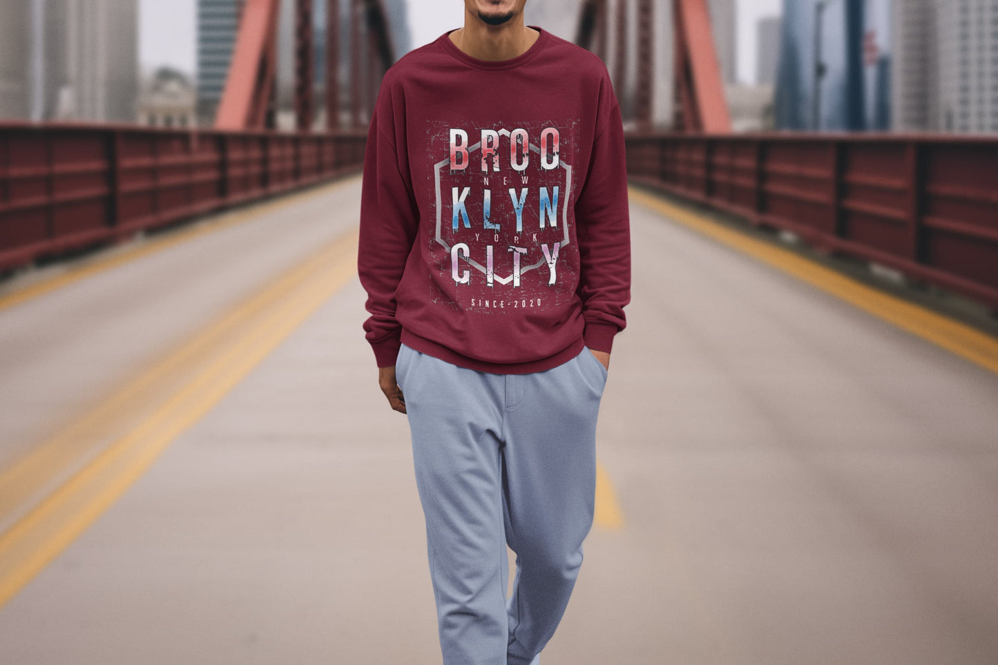 Men's Maroon Sweatshirts