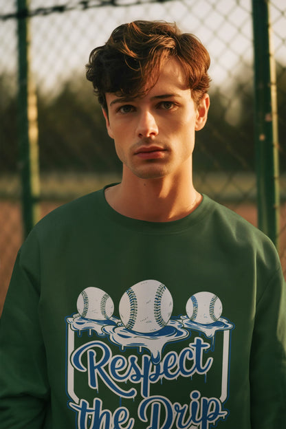 Men's Olive Green Sweatshirts