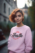 Unisex Light Pink Sweatshirts
