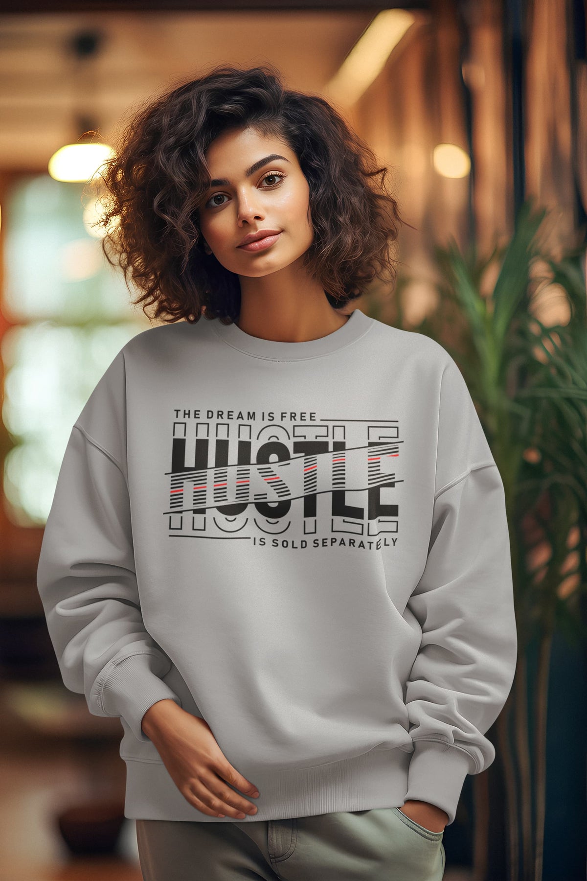 Men's Melange Grey Sweatshirts