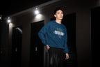 UNISEX NAVY BLUE SWEATSHIRT