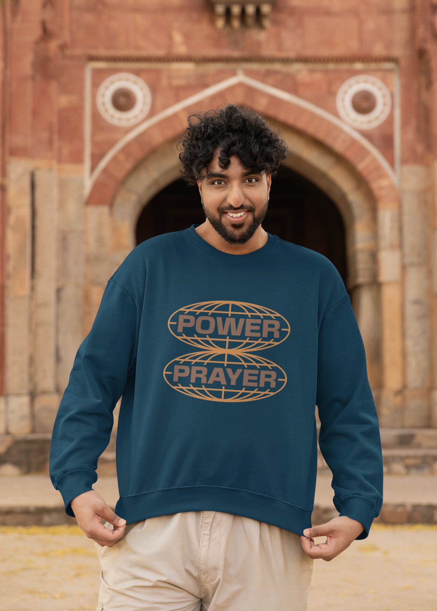 MENS NAVY BLUE SWEATSHIRT 
