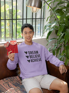 UNISEX IRIS LAVENDER SWEATSHIRT
