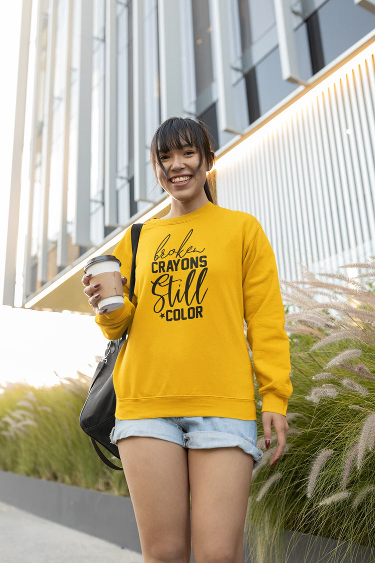 UNISEX GOLDEN YELLOW SWEATSHIRT