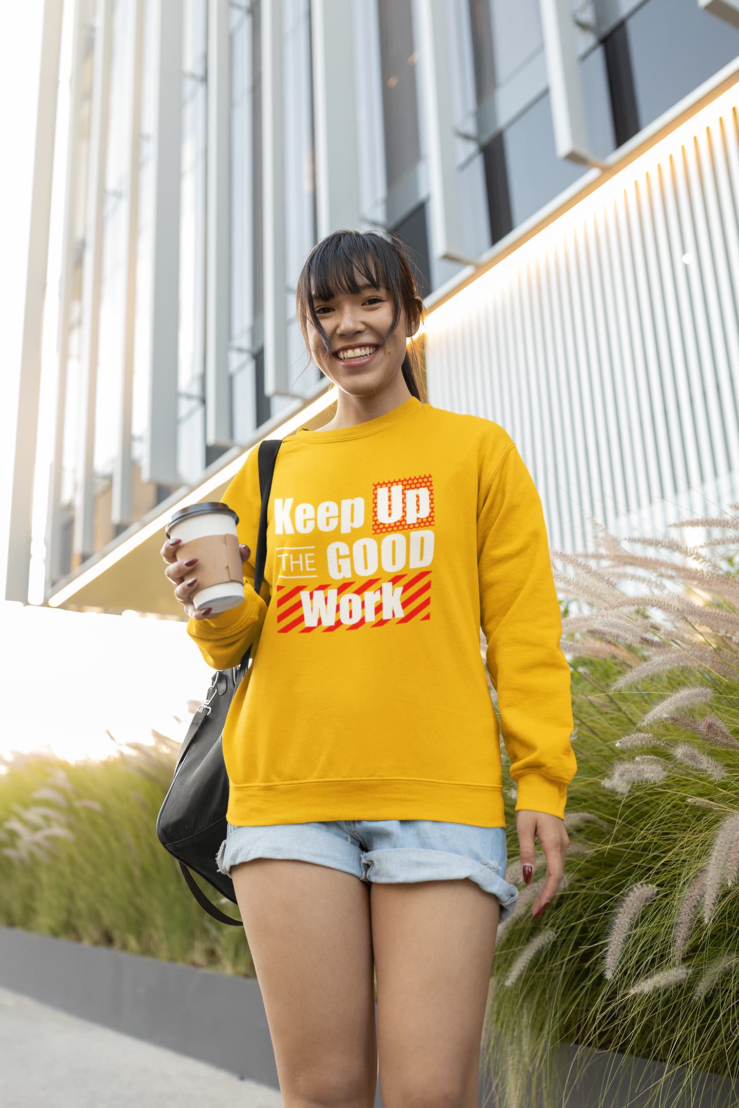 UNISEX GOLDEN YELLOW SWEATSHIRT