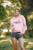 UNISEX LIGHT PINK SWEATSHIRT