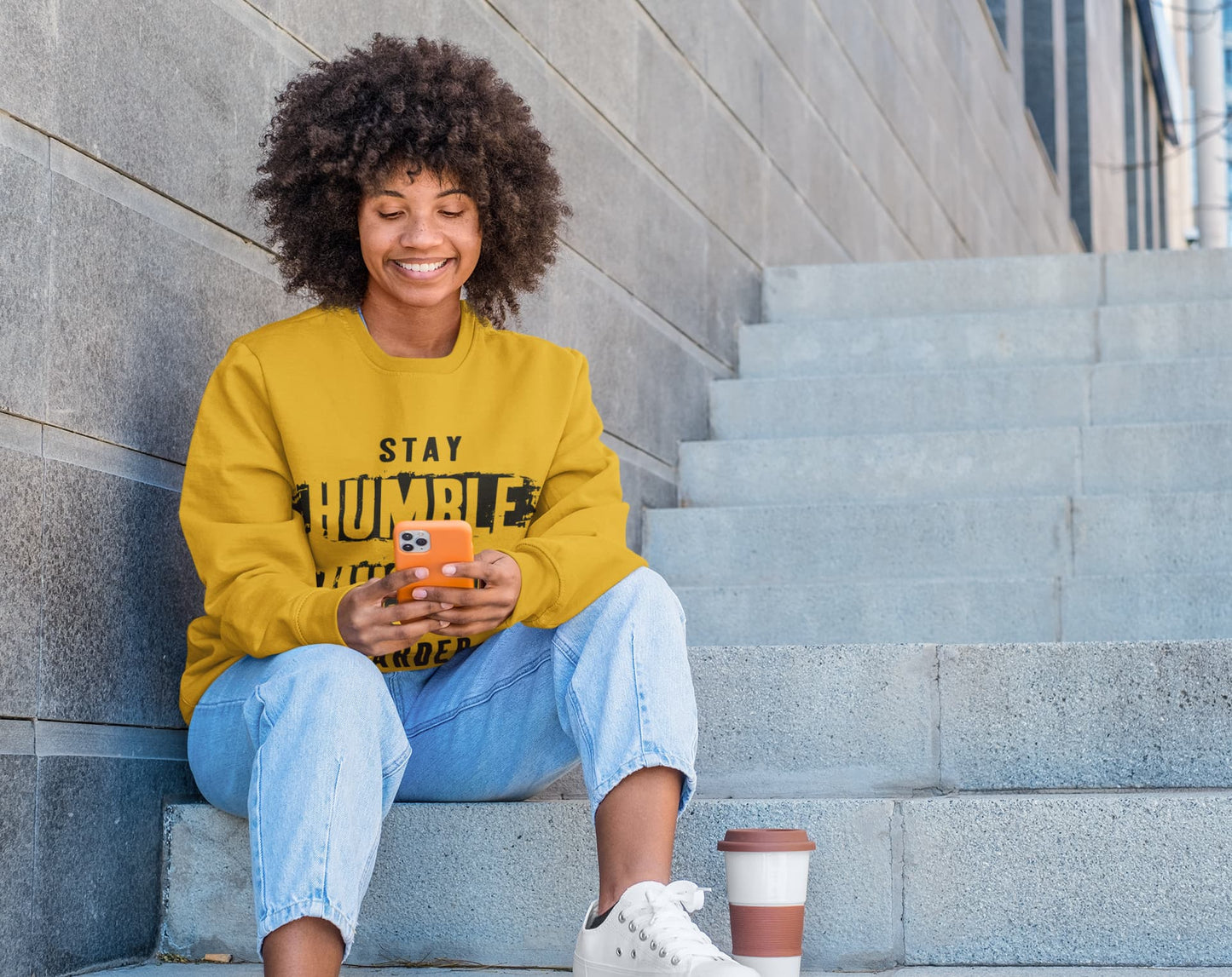 Women's Golden Yellow Sweatshirts