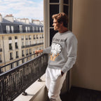 Men's Melange Grey Sweatshirts