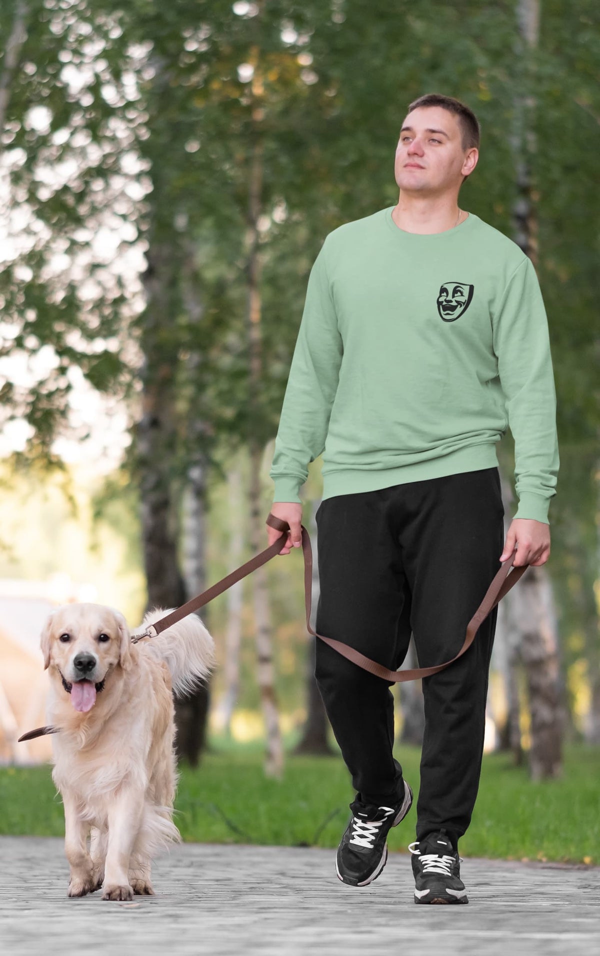 Men's Mint Green Sweatshirts